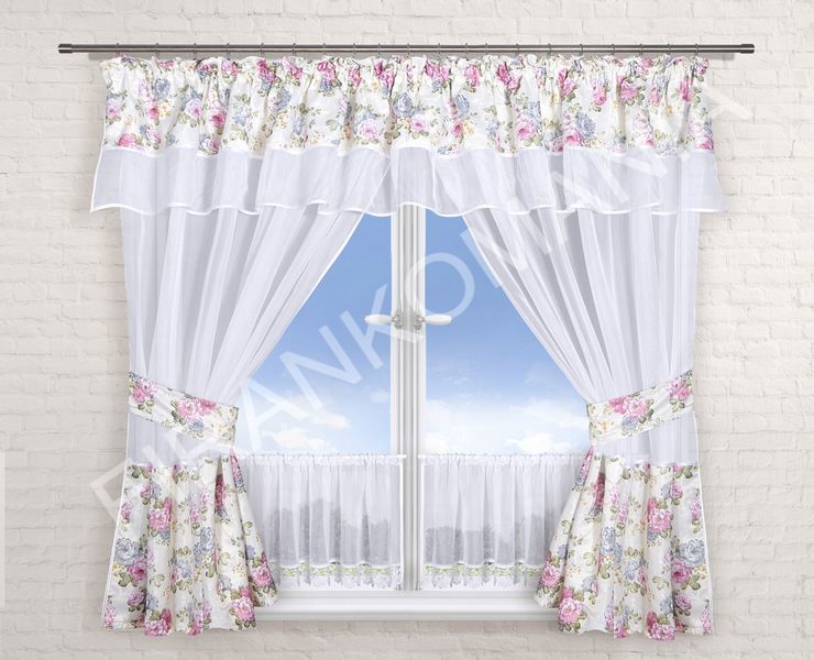 Firana kuchenna + zazdrostki zdjęcie 2