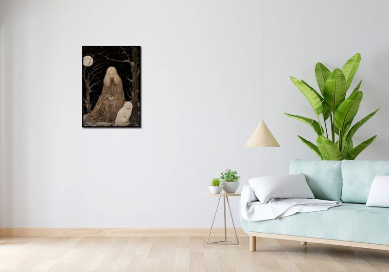 Plakat 50x70cm Stróżka Leśna zdjęcie 4