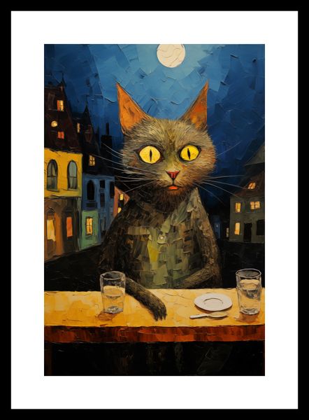 Plakat 20x30cm Nocny Obserwator zdjęcie 3