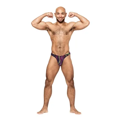 male power galactic stringi męskie z wydłużonym fasonem czarne m na Arena.pl