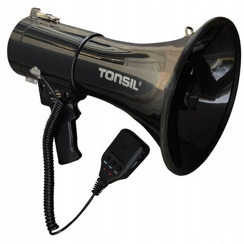 MEGAFON TUBA TONSIL TE 25/20 BLUETOOTH BT MP3 USB SD NAGRYWANIE SYRENA REC na Arena.pl