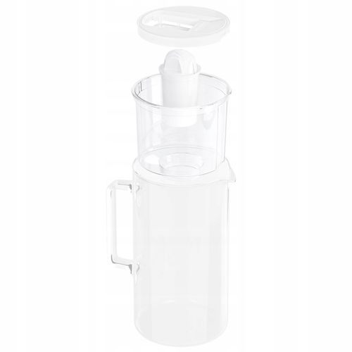 Dzbanek filtrujący szklany Wessper 3l Biały + 10x Filtr aquaclassic 77g na Arena.pl