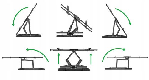 Extra Mocny Uchwyt do Telewizora 43-90 cali 70kg Wieszak TV na Arena.pl