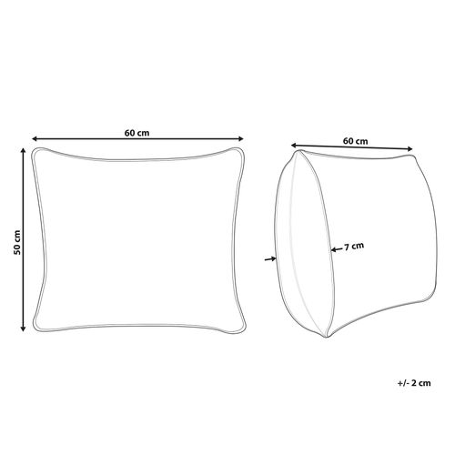 Poduszka bawełniana 50 x 60 cm DIRAN na Arena.pl