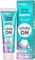 TOŁPA WHITE ON DEEP CLEAN WHITEPASTA DO ZĘBÓW WYBIELAJĄCA 75 ML