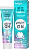 TOŁPA WHITE ON DEEP CLEAN WHITEPASTA DO ZĘBÓW WYBIELAJĄCA 75 ML