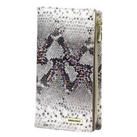 Skórzany damski portfel skóra węża z RFID Gregorio