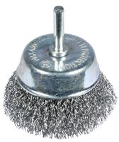 SZCZOTKA DOCZOŁOWA Z TRZPIENIEM 75MM  ZN - E-561-6075