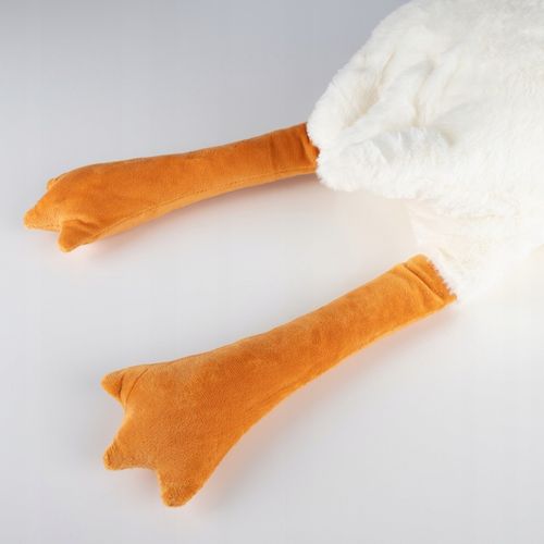 MASKOTKA PODUSZKA PLUSZAK GĘŚ PLUSZOWA XXL 90cm na Arena.pl