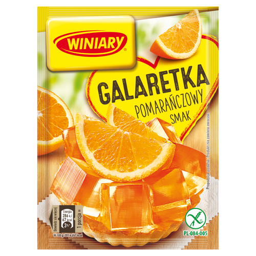 Winiary Galaretka pomarańczowy smak 71 g na Arena.pl