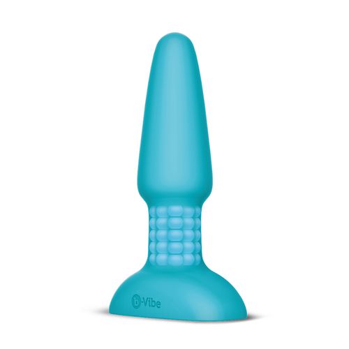 Plug analny - Bvibe Rimming Remote Control Plug Teal na Arena.pl