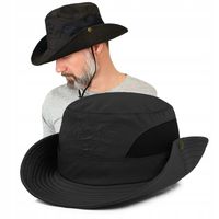 KAPELUSZ MĘSKI LETNI PAKO JEANS WĘDKARSKI WODOODPORNY PRZEWIEWNY UNI