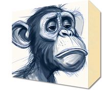 Obraz 20x20cm Zaduma