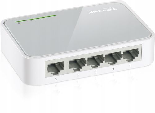 Switch TP-LINK TL-SF1005D biały 5 portów na Arena.pl