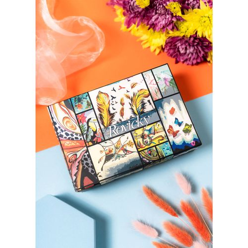 skórzany, teksturowany portfel damski z przegródkami na karty - rovicky na Arena.pl