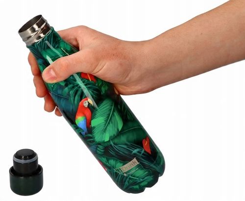 Kolorowa butelka termiczna na napoje Kawę Herbatę Termos 500ml Bidon Stal na Arena.pl