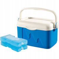 Curver Lodówka Turystyczna 10L Przenośna 2x Wkłady