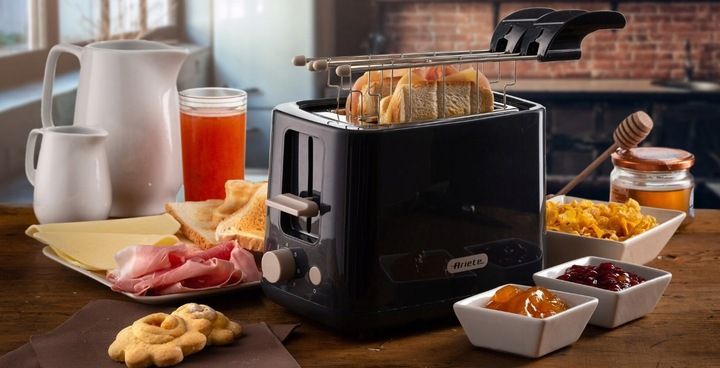 Toster Ariete 0157/03 Ciemnoszary 760W 7 poziomów zdjęcie 2