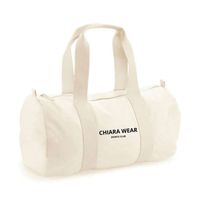 Chiara Wear - Torba sportowa na zamek SPORTS CLUB - beżowa