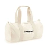 Chiara Wear - Torba sportowa na zamek SPORTS CLUB - beżowa