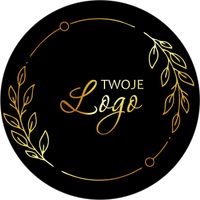naklejki Etykiety z LOGO twojej firmy 6 cm 500szt
