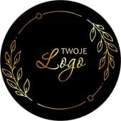 naklejki Etykiety z LOGO twojej firmy 6 cm 500szt