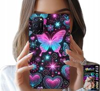 ETUI DO OPPO A52 - KOLOROWY MOTYLEK SERCE MODNE WZORY CASE