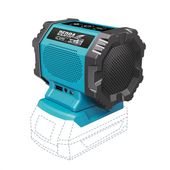 GŁOŚNIK AKUMULATOROWY BLUETOOTH 18V USB SAS - DED7004