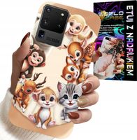 ETUI DO SAMSUNG GALAXY S20 Ultra - PLECKI DLA DZIECI W ZWIERZĘTA LEŚNE CASE