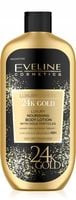 eveline 24k gold luksusowe mleczko do ciała z drobinkami złota 350 ml