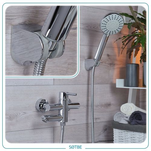 Bateria wannowa z chowaną wylewką Kran do wanny i prysznica składany SOTBE na Arena.pl