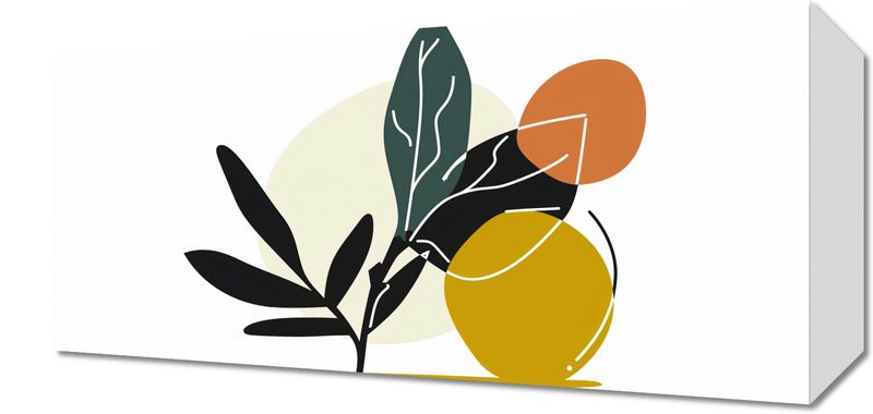 Obraz 40x20cm Elegancka Flora zdjęcie 1