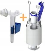 ZESTAW NAPRAWCZY WC DO SPŁUCZKI CERSANIT Zawór spustowy+Zawór