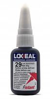 KLEJ CYJANOAKRYLOWY LOXEAL 29 DO PLASTIKU METALU GUMY KOLOR CZARNY 20 g