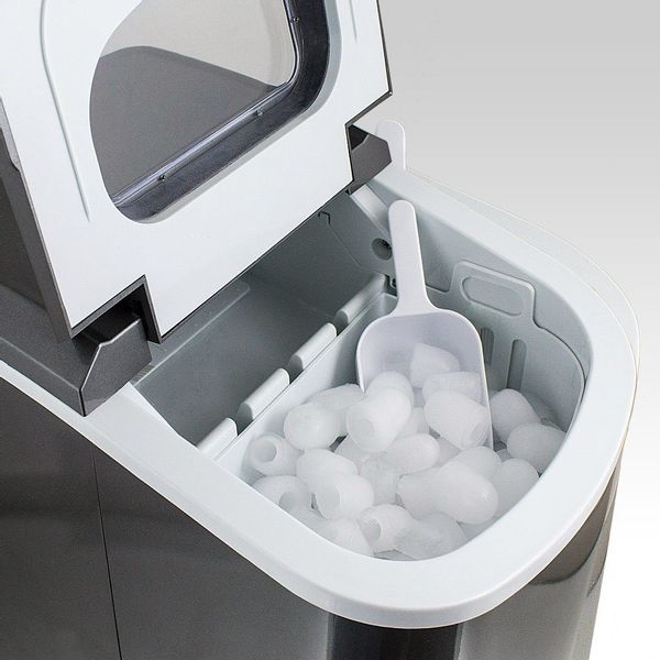 KOSTKARKA MASZYNA DO ROBIENIA KOSTEK LODU (GRAFITOWA) zdjęcie 6