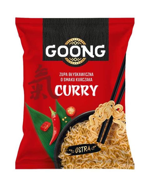 Goong Zupa Błyskawiczna o smaku kurczaka curry 65 g zdjęcie 1