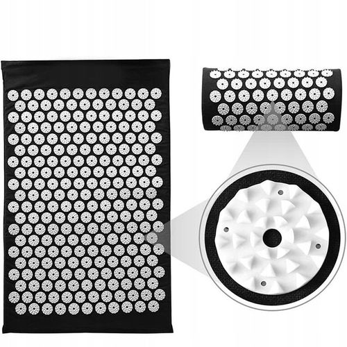 MATA DO AKUPRESURY ZDROWOTNA Z KOLCAMI POBUDZAJĄCA KRĄŻENIE MASAŻ PODUSZKA na Arena.pl