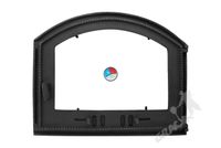 DRZWI C07 PRAWE - 56X69 CM + TERMOMETR 0-250°C do pieca pizzy pizzeria żeliwne