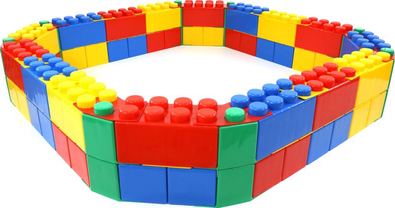 WADER 41432 Piaskownica z klocków zdjęcie 2