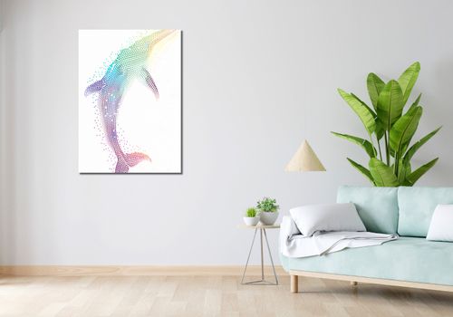 Obraz 70x100cm Spektrum Oceanu na Arena.pl