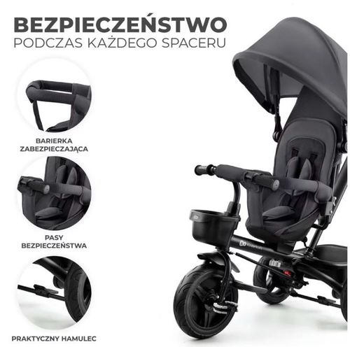Rowerek Trójkołowy Aveo Malachite Grey na Arena.pl