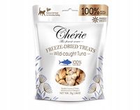 Liofilizowane kawałki TUŃCZYKA smakołyki dla psa i kota 12 x 30g