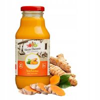 Sok tłoczony z kurkumy 100% KURKUMA NFC premium skład 95%/5% ZDROWIE