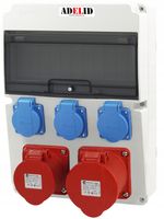 ROZDZIELNICA ROZDZIELNIA BUDOWLANA SKRZYNKA ELEKTRYCZNA 32A 16A 5P 230V