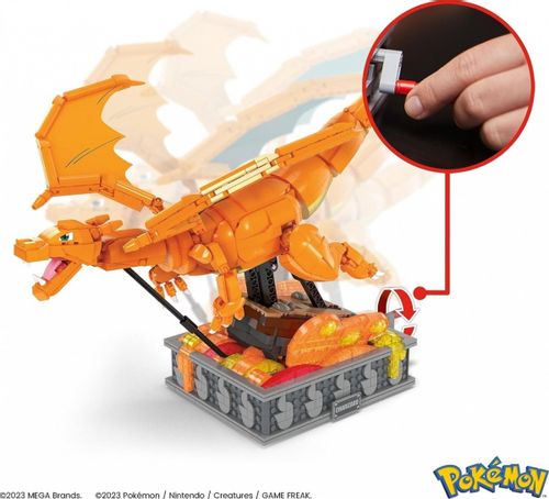 Klocki Mega Pokemon Mechaniczny Charizard na Arena.pl