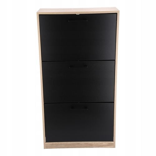 szafka na buty regał 3 komory obuwie komoda pojemna do przedpokoju regał na Arena.pl