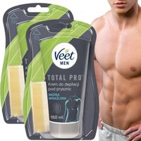 VEET MEN Krem do depilacji skóra wrażliwa 2x150 ml