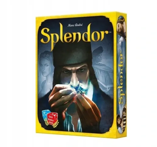 GRA PLANSZOWA EDUKACYJNA RODZINNA Splendor GRA dla dzieci 10+ 2-4 OSÓB zdjęcie 1