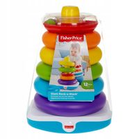 FISHER PRICE GIGAPIRAMIDKA DUŻA PIRAMIDKA Z KÓŁEK