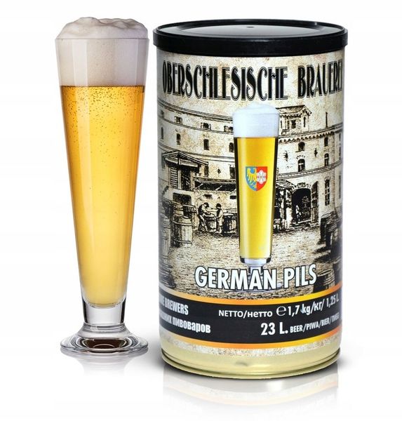 23L PIWO DOMOWE GERMAN PILS + DROŻDŻE BREWKIT SŁÓD zdjęcie 1